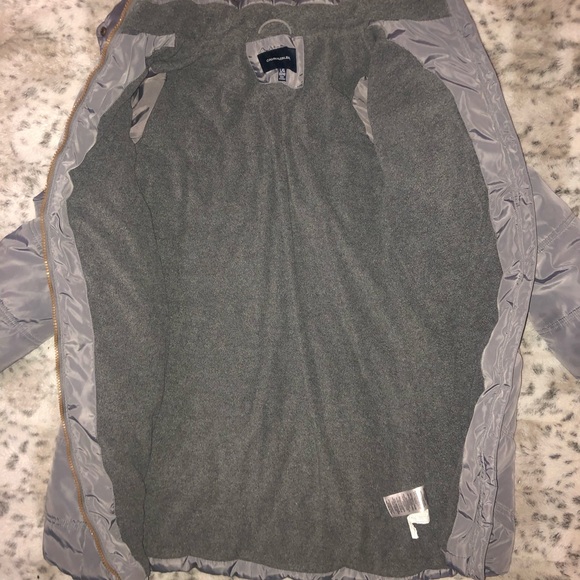 Calvin Klein Puffer Jacket Girls Size Large Gray Color - Picture 11 of 11